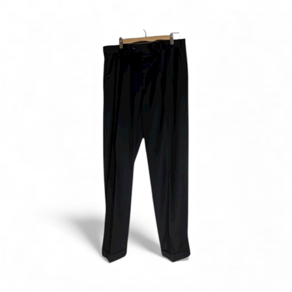 AXIST ESSENTIALS Black Men's 34/32 Dress Trousers